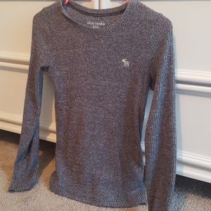 3 Abercrombie Kids ribbed shirts